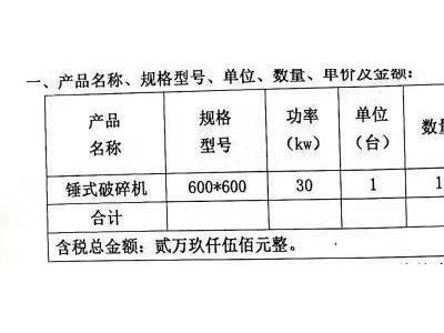 Q【浙江杭州】出售锤式破碎机图3