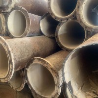 【福建】出售377x6厚6米带法兰风水管，2百吨，价不高，福建提货废钢价