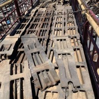 【广东】出售高猛钢火车岔芯，80吨