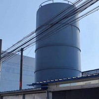 【江苏泰州】出售一个60吨水泥罐，九成新，有个9米螺旋