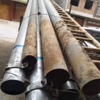 【广西】出售6根6米长镀锌管150大2.5厚度。废铁价格高点