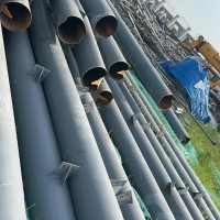 【山东济南】出售325圆管柱子 厚度7.7的20来支  厚度4.5的30多支  长度12.5米左右