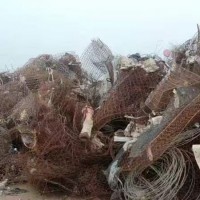 【河北石家庄】出售破碎厂下来的乱铁丝，17吨